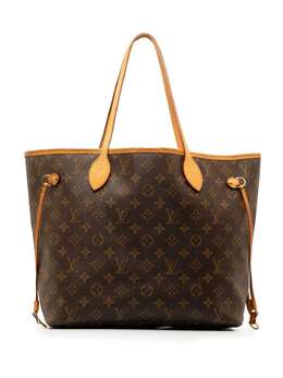 Louis Vuitton Pre-Owned: Коричневая сумка-шоппер 