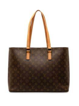 Louis Vuitton Pre-Owned: Коричневая сумка-шоппер