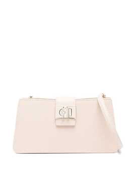 Furla: Бежевая сумка через плечо 