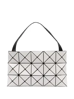 Bao Bao Issey Miyake: Серебристая сумка-шоппер 