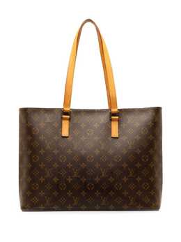 Louis Vuitton Pre-Owned: Коричневая сумка-шоппер