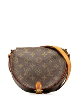 Louis Vuitton Pre-Owned: Коричневая сумка через плечо