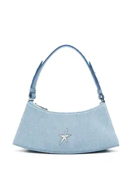 Mugler: Голубая сумка 
