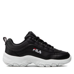 Fila: Чёрные кроссовки  Strada Low