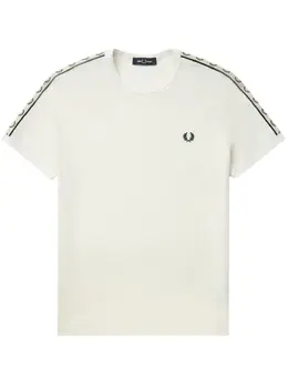 Fred Perry: Хлопковая футболка 