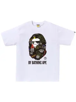 A BATHING APE®: Футболка с принтом 