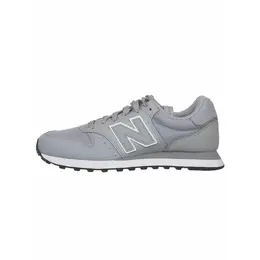 New Balance: Серые кроссовки  500