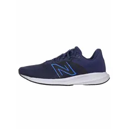 New Balance: Синие кроссовки 