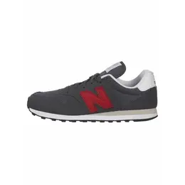 New Balance: Серые кроссовки  500