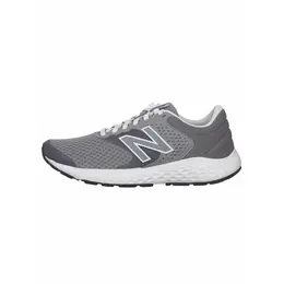 New Balance: Серые кроссовки 