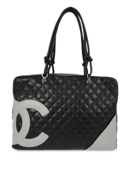 CHANEL Pre-Owned: Чёрная сумка 