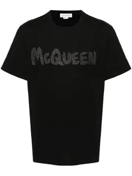 Alexander McQueen: Футболка с принтом 