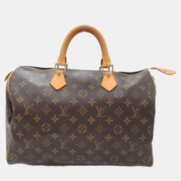 Louis Vuitton: Коричневая сумка  Speedy