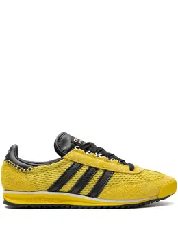adidas: Жёлтые кроссовки  Wales Bonner