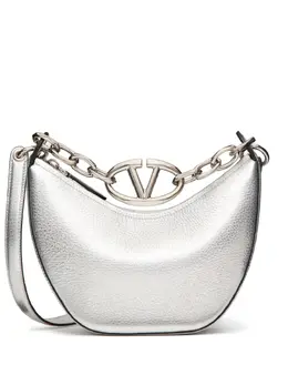 Valentino Garavani: Серебристая сумка 