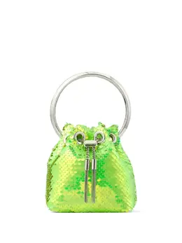 Jimmy Choo: Зелёная сумка  Bon Bon