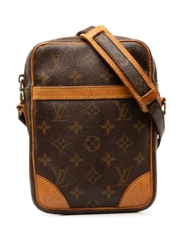 Louis Vuitton Pre-Owned: Коричневая сумка через плечо