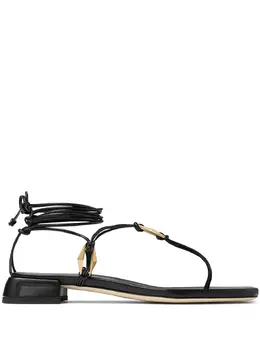 Jimmy Choo: Чёрные сандалии 