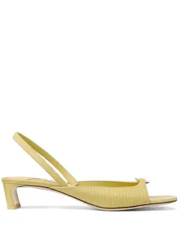Jimmy Choo: Зелёные сандалии 