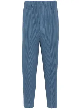 Homme Plissé Issey Miyake: Голубые брюки 