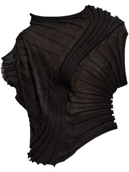 Issey Miyake: Чёрный топ 