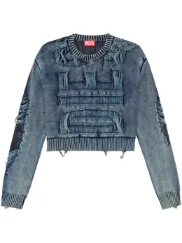 Diesel: Хлопковый свитер 