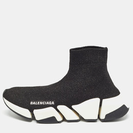 Balenciaga: Чёрные кроссовки  Speed Trainer