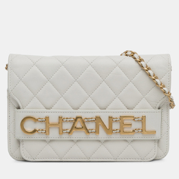 Chanel: Белый кошелёк 