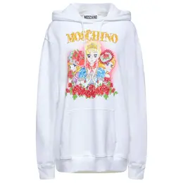 Moschino Couture: Белый свитер