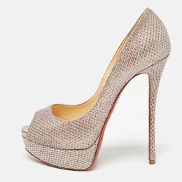 Christian Louboutin: Розовые туфли 