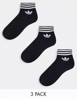 Adidas Originals: Чёрные носки 