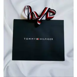 TOMMY HILFIGER: Синяя сумка