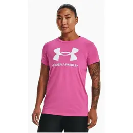 Under Armour: Розовая футболка 