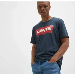 Levi's: Синяя футболка