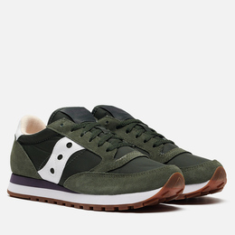 Saucony: Зелёные кроссовки  Jazz Originals