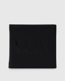 Valentino: Чёрный кошелёк  VLTN