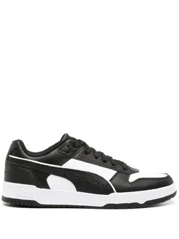 PUMA: Чёрные кроссовки 