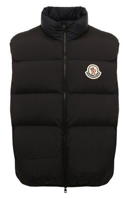 Moncler: Чёрный жилет 