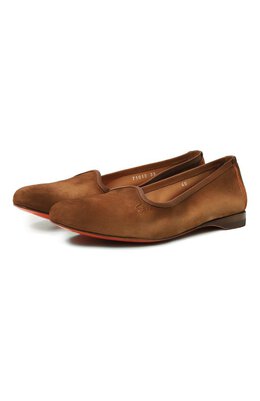 Santoni: Светлые лоферы 