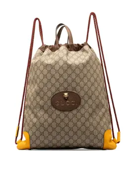 Gucci Pre-Owned: Коричневый рюкзак