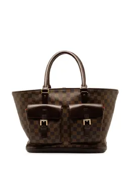 Louis Vuitton Pre-Owned: Коричневая сумка-шоппер