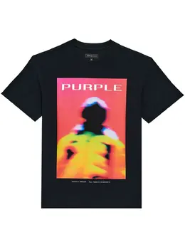 Purple Brand: Чёрная футболка 