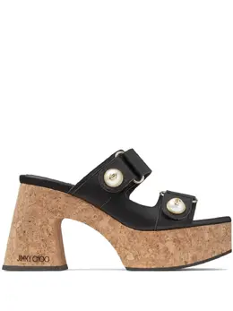 Jimmy Choo: Чёрные сандалии 
