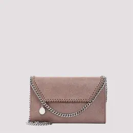 Stella Mccartney: Коричневая сумка Falabella Mini