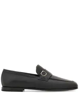 Ferragamo: Чёрные туфли  Gancini