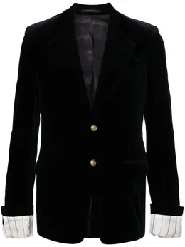 Gucci: Бархатные пиджаки 