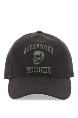 Alexander Mcqueen: Чёрная кепка  Skull