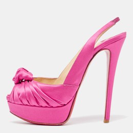 Christian Louboutin: Розовые туфли 