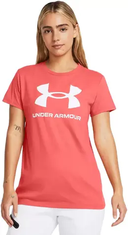 Under Armour: Розовая футболка 