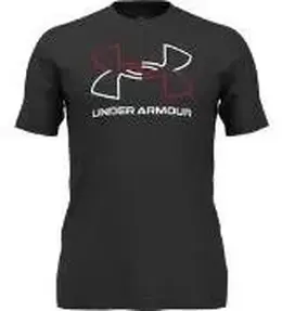 UNDER ARMOUR: Чёрная футболка 